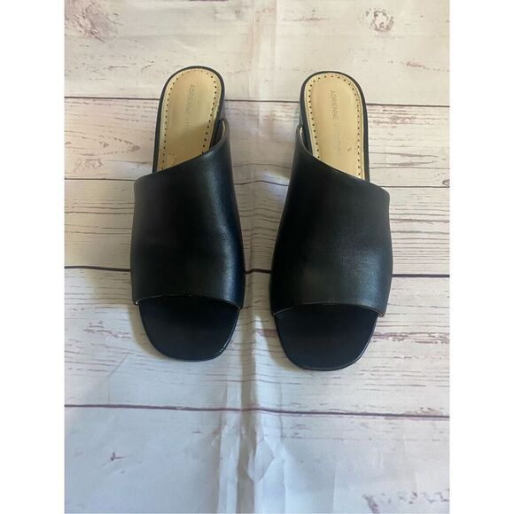 Adrienne Vittadini open toe block heel size 9.5 - Picture 3 of 8